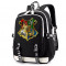 Рюкзак Гарри Поттер (Harry Potter) черный с USB-портом №2