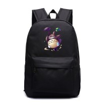 Рюкзак Тоторо с листочком (Totoro) черный №5