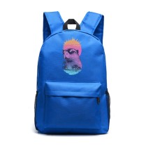 Рюкзак Капибара (Capybara) синий №1