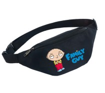 Поясная сумка Гриффины (Family Guy) черная №2