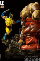 Статуэтка Росомаха vs Джаггернаут от Iron Studios 44 см.