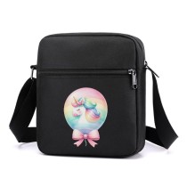 Сумка через плечо с Единорогом (Unicorn) черная №5