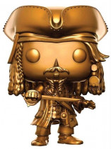 Pirates of the Caribbean Dead Men Tell No Tales POP! Movies Vinyl Figure Jack Sparrow Gold Ver. 9 cm