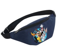 Поясная сумка Космический джем (Space Jam) синяя №1