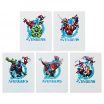 Тетрадь 18 листов клетка «Мстители MARVEL», обложка мелованный картон, МИКС