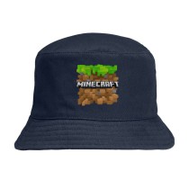 Панама Майнкрафт (Minecraft) синяя №1