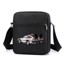 Сумка через плечо Назад в будущее (Back to the Future) черная №2