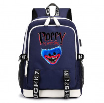 Рюкзак Хаги Ваги и Киси Миси (Poppy Playtime) синий с USB-портом №4