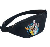 Поясная сумка Космический джем (Space Jam) черная №1