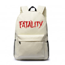 Рюкзак Мортал комбат (Mortal Kombat) белый №5
