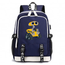 Рюкзак Валли синий с USB-портом №4