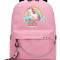 Рюкзак с Единорогом (Unicorn) розовый с цепью №2