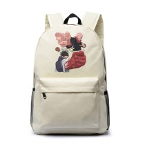 Рюкзак Чосо vs Итадори (Jujutsu Kaisen) белый №2