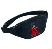 Поясная сумка Леди Баг (Lady Bug) черная №2