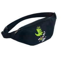 Поясная сумка Динозавры (Jurassic Park) черная №8