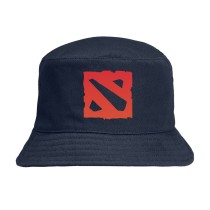 Панама логотип Дота (Dota 2) синяя№1