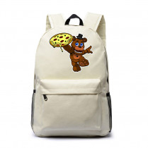 Рюкзак медведь Фредди (Five Nights at Freddys) белый №3