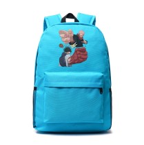 Рюкзак Чосо vs Итадори (Jujutsu Kaisen) голубой №2