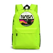 Рюкзак с эмблемой Наса (NASA) зеленый №2