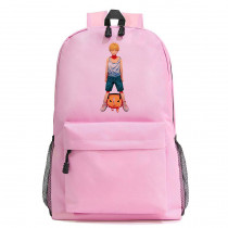 Рюкзак Человек-бензопила (Chainsaw Man) розовый №1