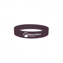Браслет Half Life - Silicone Wristband Black Mesa Research Facility
