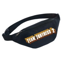 Поясная сумка Тим Фортресс (Team Fortress 2) черная №1
