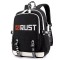 Рюкзак Раст (Rust) черный с USB-портом №1