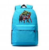 Рюкзак Мстители (Avengers) голубой №11