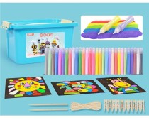 Детский набор для творчества Песочная живопись 50шт