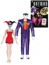 Фигурки Джокера и Харли Квинн — DC Collectibles Batman The Animated Series The Joker & Harley Quinn Mad Love