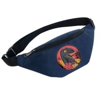 Поясная сумка Динозавры (Jurassic Park) синяя №9