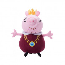 Мягкая игрушка Peppa Pig - Папа Свин король (30см)