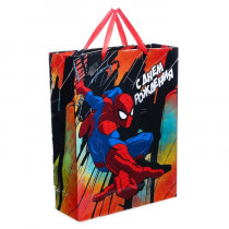 Пакет ламинированный вертикальный "Ты лучший!", Человек-паук, 18 х 23 х 10 см