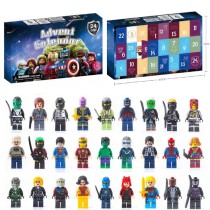 Адвент календарь Супергерои 24 фигурки