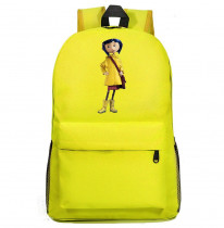 Рюкзак Коралина в дождевике (Coraline) желтый №2