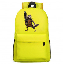 Рюкзак Енот Ракета желтый №5