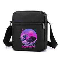 Сумка через плечо Годзилла (Godzilla) черная №2