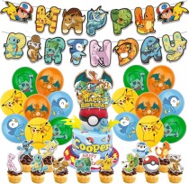 Набор декора для дня рождения Pokemon