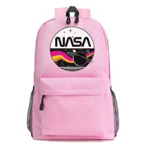 Рюкзак с эмблемой Наса (NASA) розовый №2