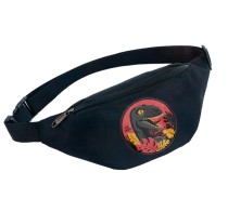 Поясная сумка Динозавры (Jurassic Park) черная №9