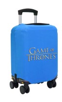 Чехол на чемодан S - Игра престолов (Game of Thrones) синий №1