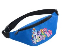 Поясная сумка Маленькие пони (Little Pony) голубая №1