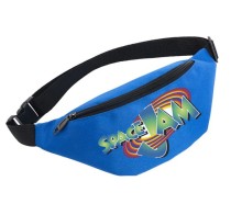 Поясная сумка Космический джем (Space Jam) голубая №3