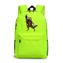 Рюкзак Енот Ракета зеленый №5