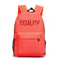 Рюкзак Мортал комбат (Mortal Kombat) оранжевый №5