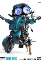 Подвижная фигурка Автоб от Сквикс от threeA Toys 20 см.