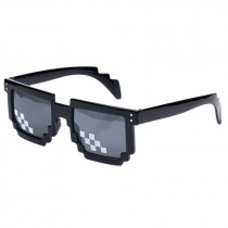 Пиксельные солнечные очки (черные)