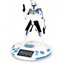 Часы с радио Звездные Войны - Клон-капитан Рекс (29см)