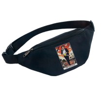 Поясная сумка Техасская резня бензопилой (Кожаное лицо) черная №4