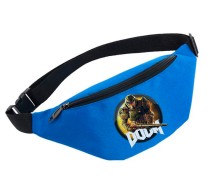 Поясная сумка Дум (Doom) голубая №1